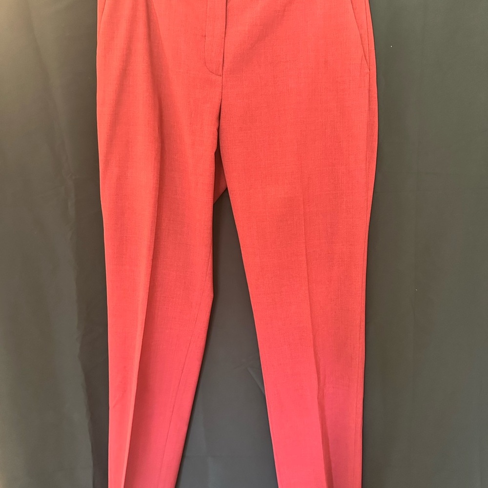 Theory Elegant travel wool Red Women's Pants US8